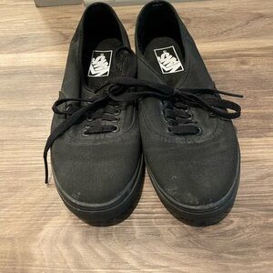 Vans Black Sneakers Classic Canvas Low-Top
